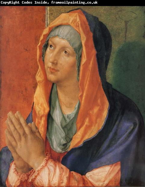 Albrecht Durer The Virgin in Prayer